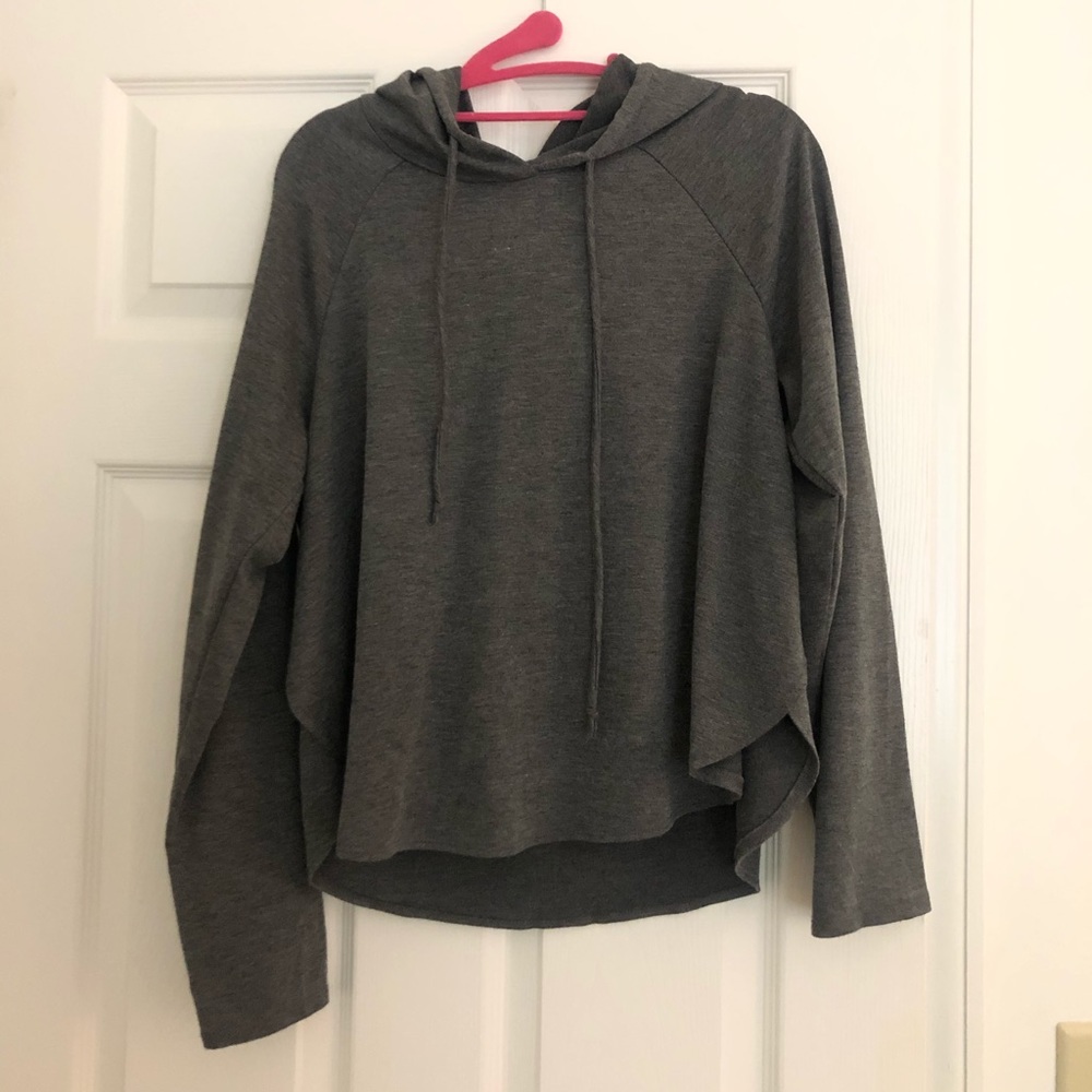 Grey Thin Hoodie